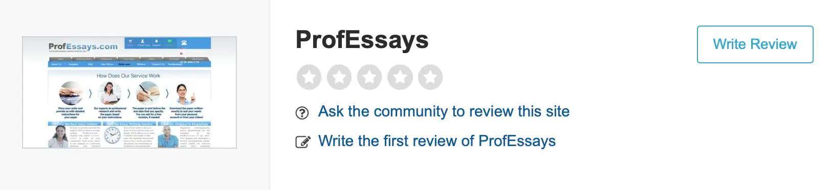 ProfEssays review on Sitejaber